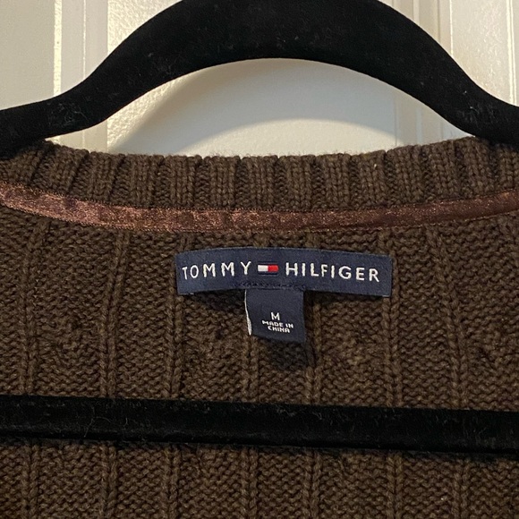 Tommy Hilfiger Brown Knit Sweater - Picture 3 of 5